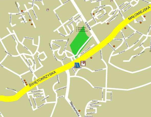 Mapa dojazdu